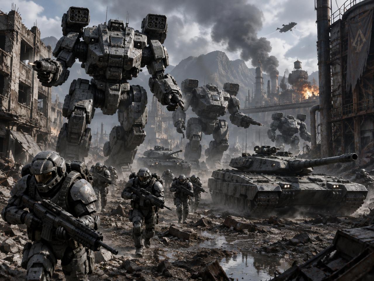 KI-Visualisierung: Gray Death Legion