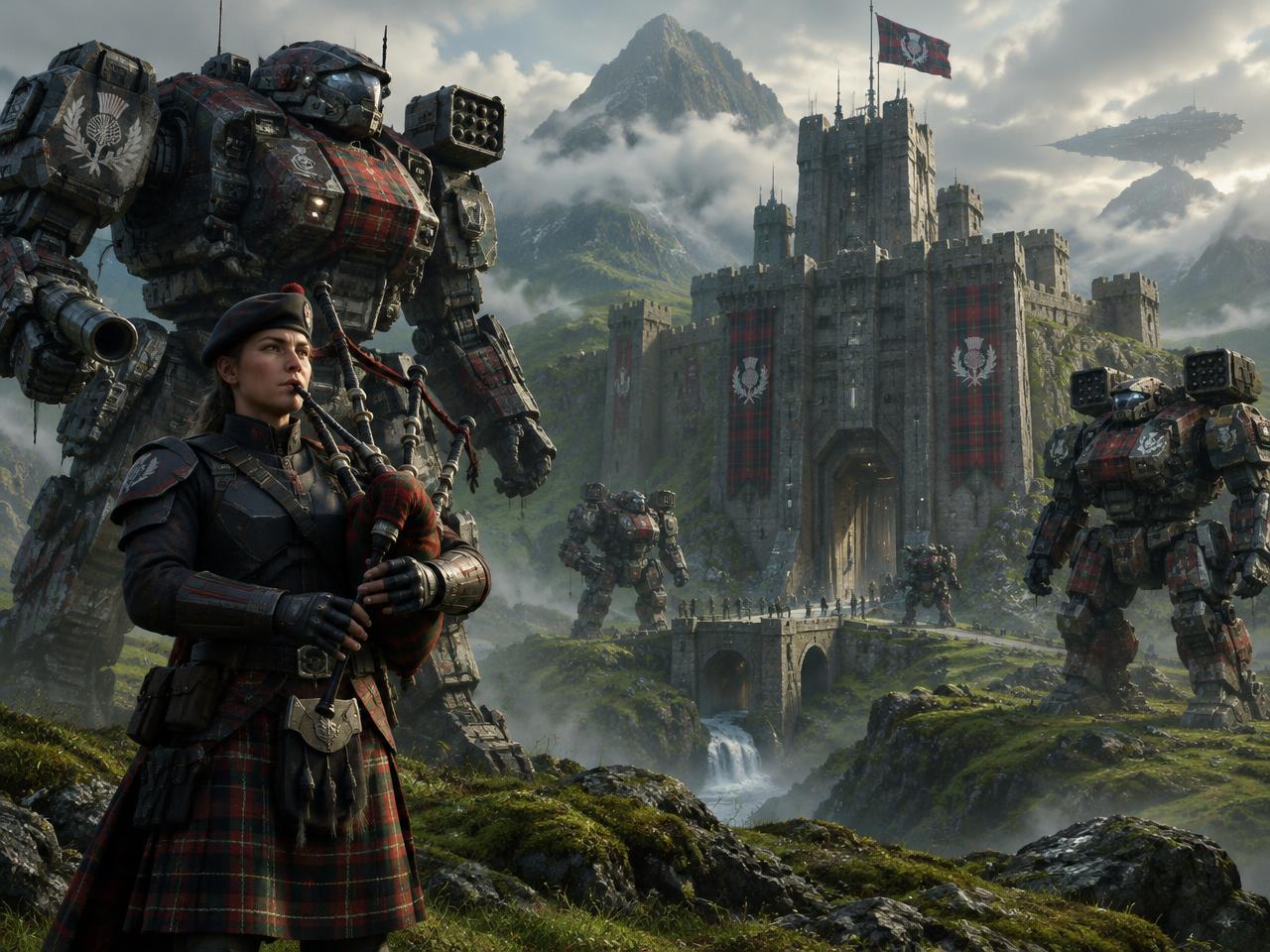 KI-Visualisierung: Northwind Highlanders